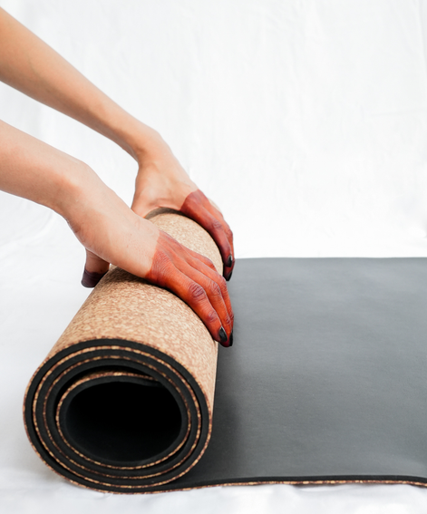 EKAM ADULT Rubberised Cork Mat